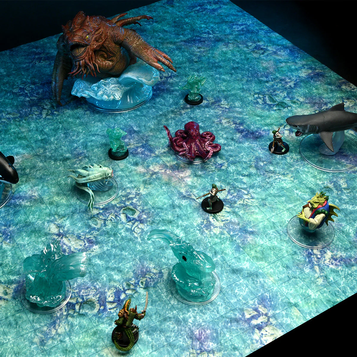 WarLock Tiles: Game Mat: Subterranean Lake - Image 6