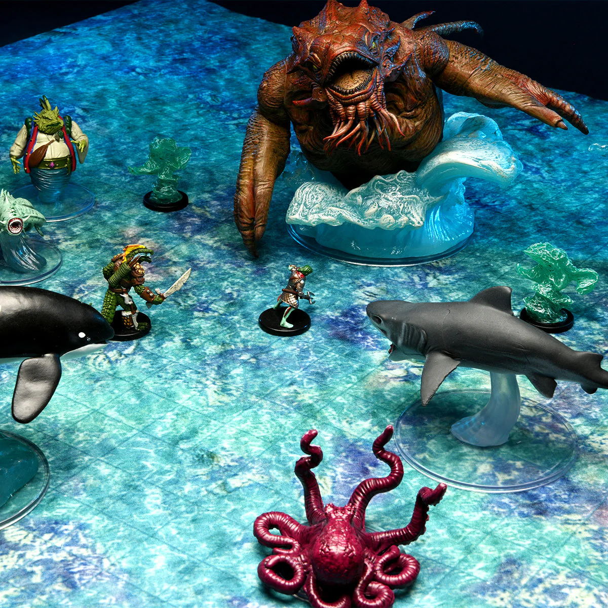WarLock Tiles: Game Mat: Subterranean Lake - Image 7