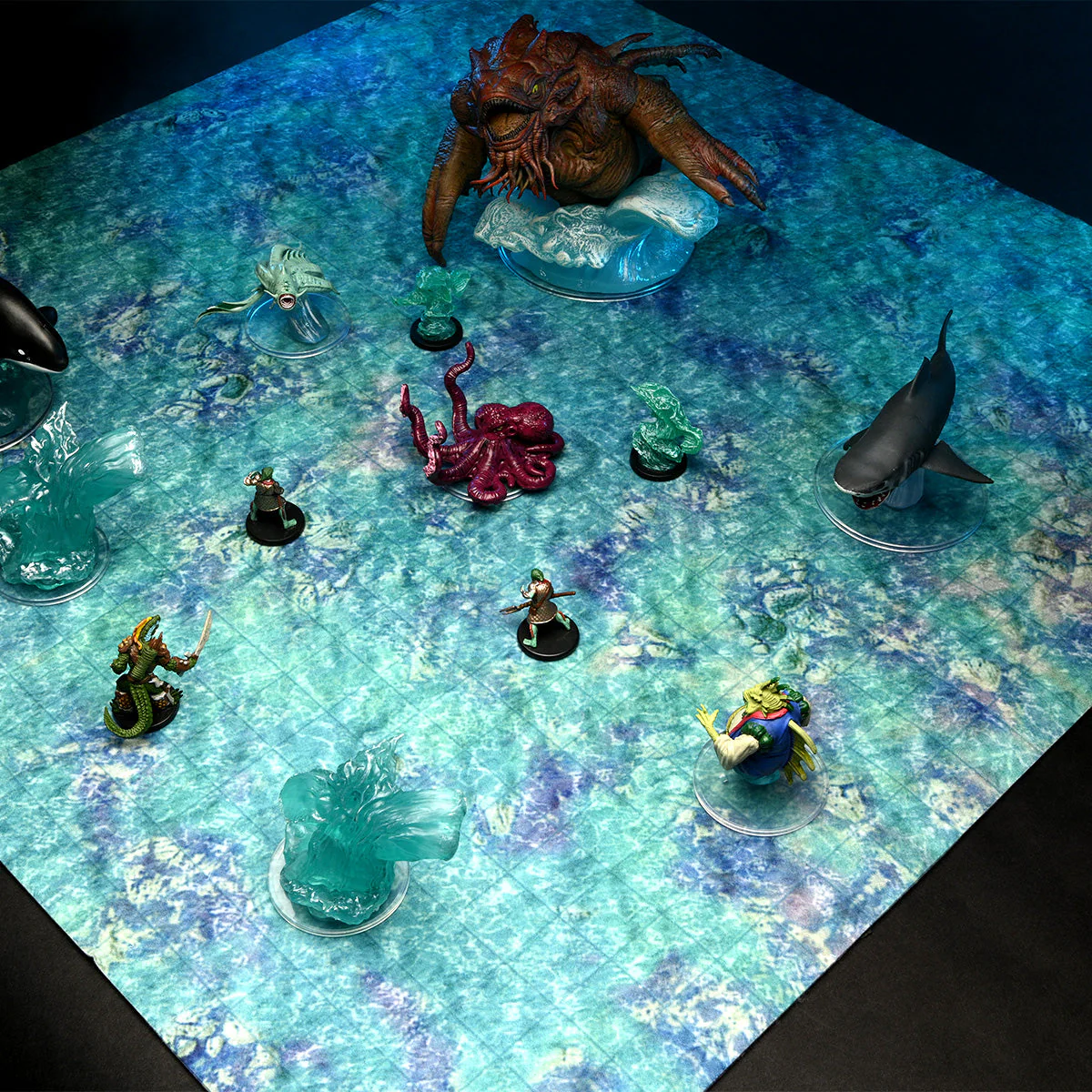 WarLock Tiles: Game Mat: Subterranean Lake - Image 9