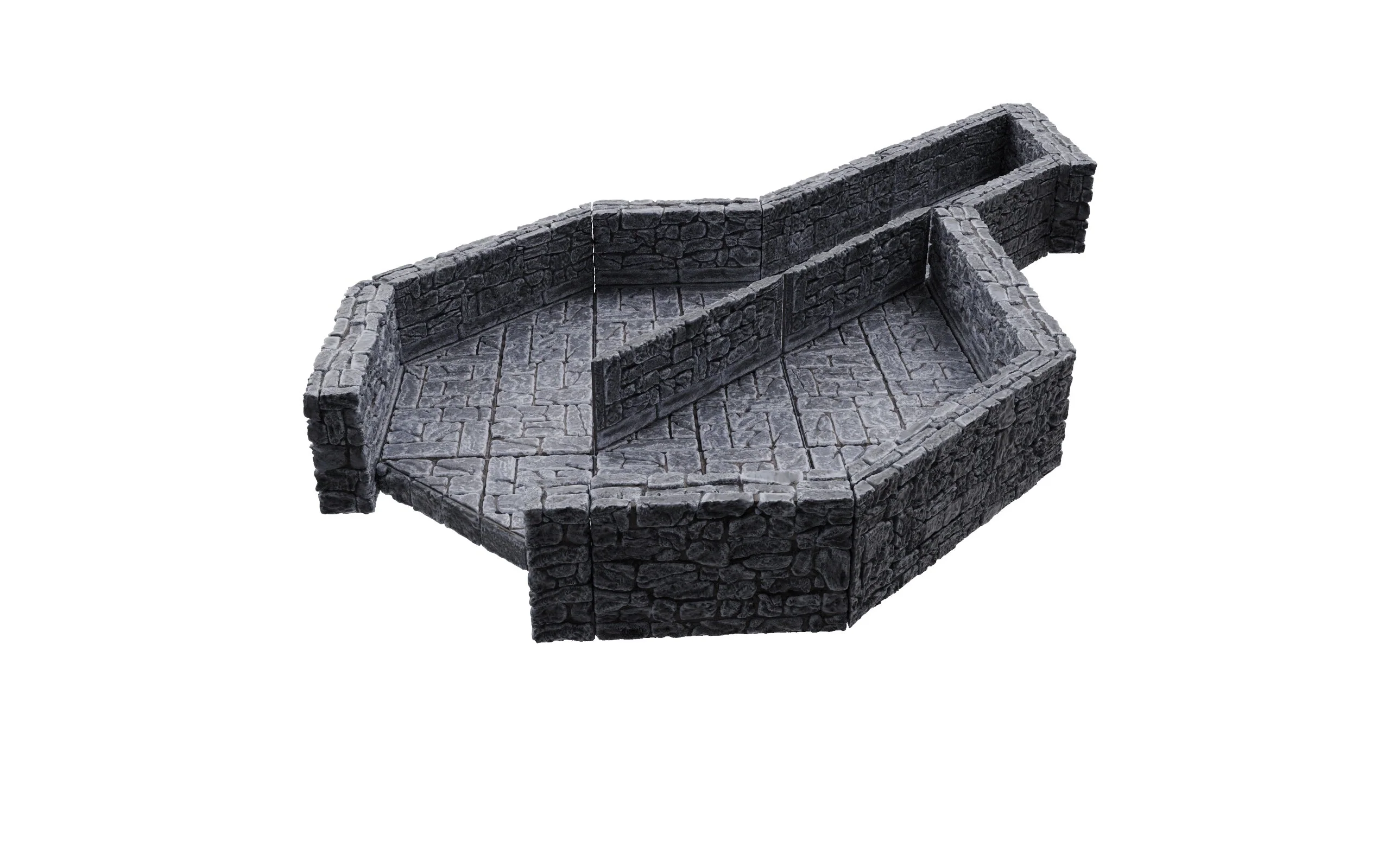 WarLock Tiles: Expansion - Dungeon Tile III - Angles - Image 3
