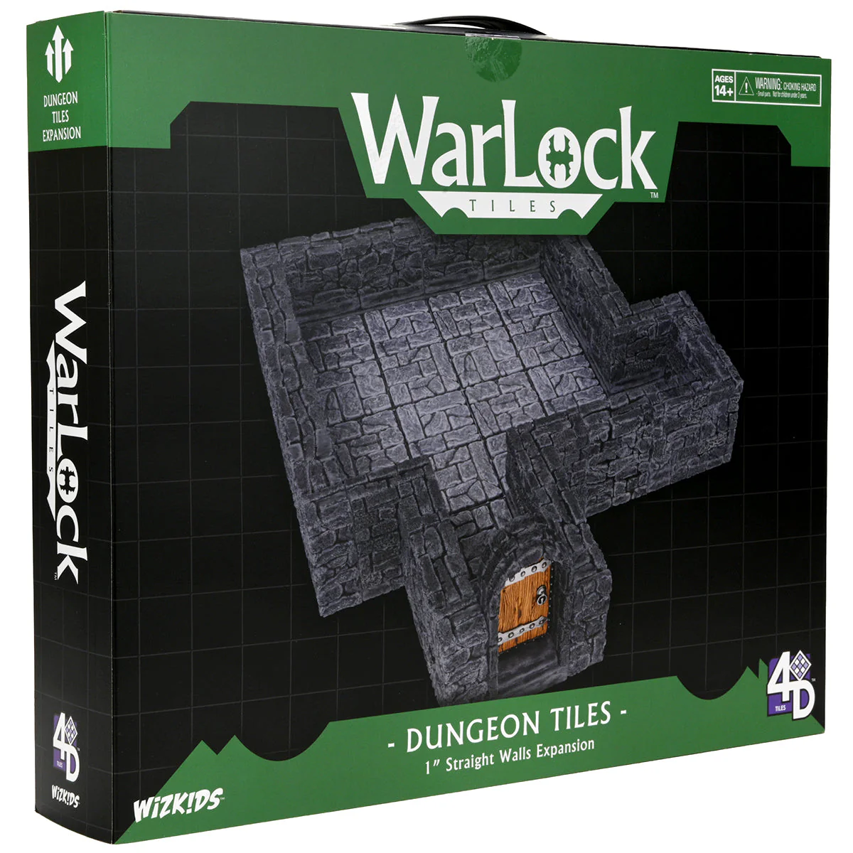WarLock Tiles: Expansion Pack - 1 in. Dungeon Straight Walls - Image 2