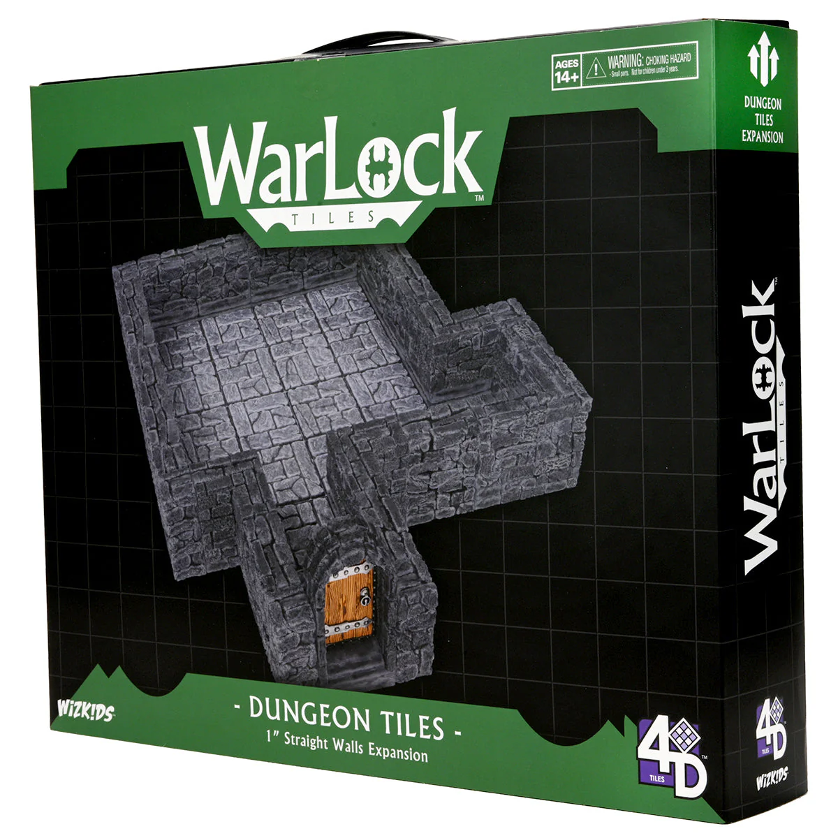 WarLock Tiles: Expansion Pack - 1 in. Dungeon Straight Walls - Image 3