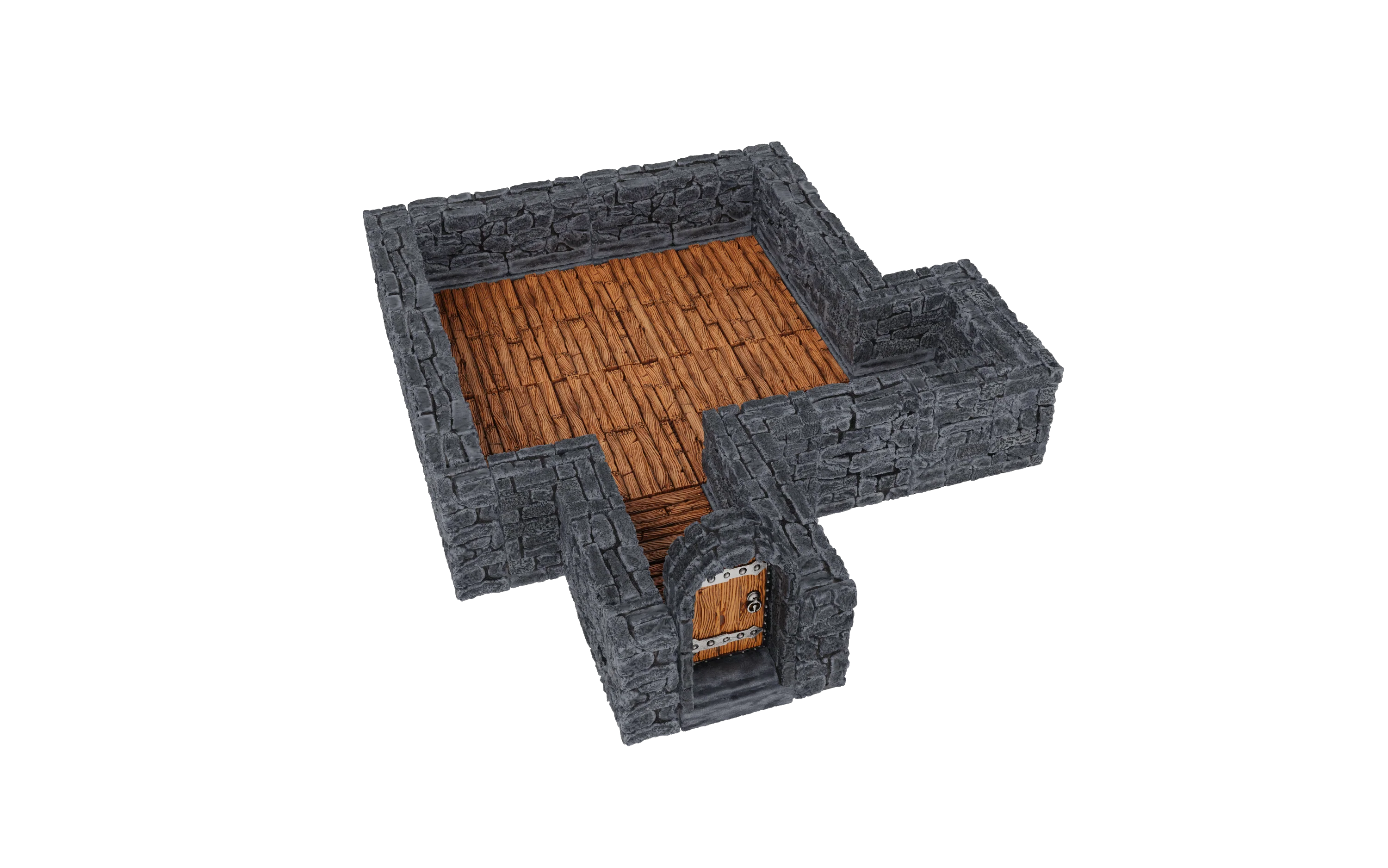 WarLock Tiles: Expansion Pack - 1 in. Dungeon Straight Walls - Image 6