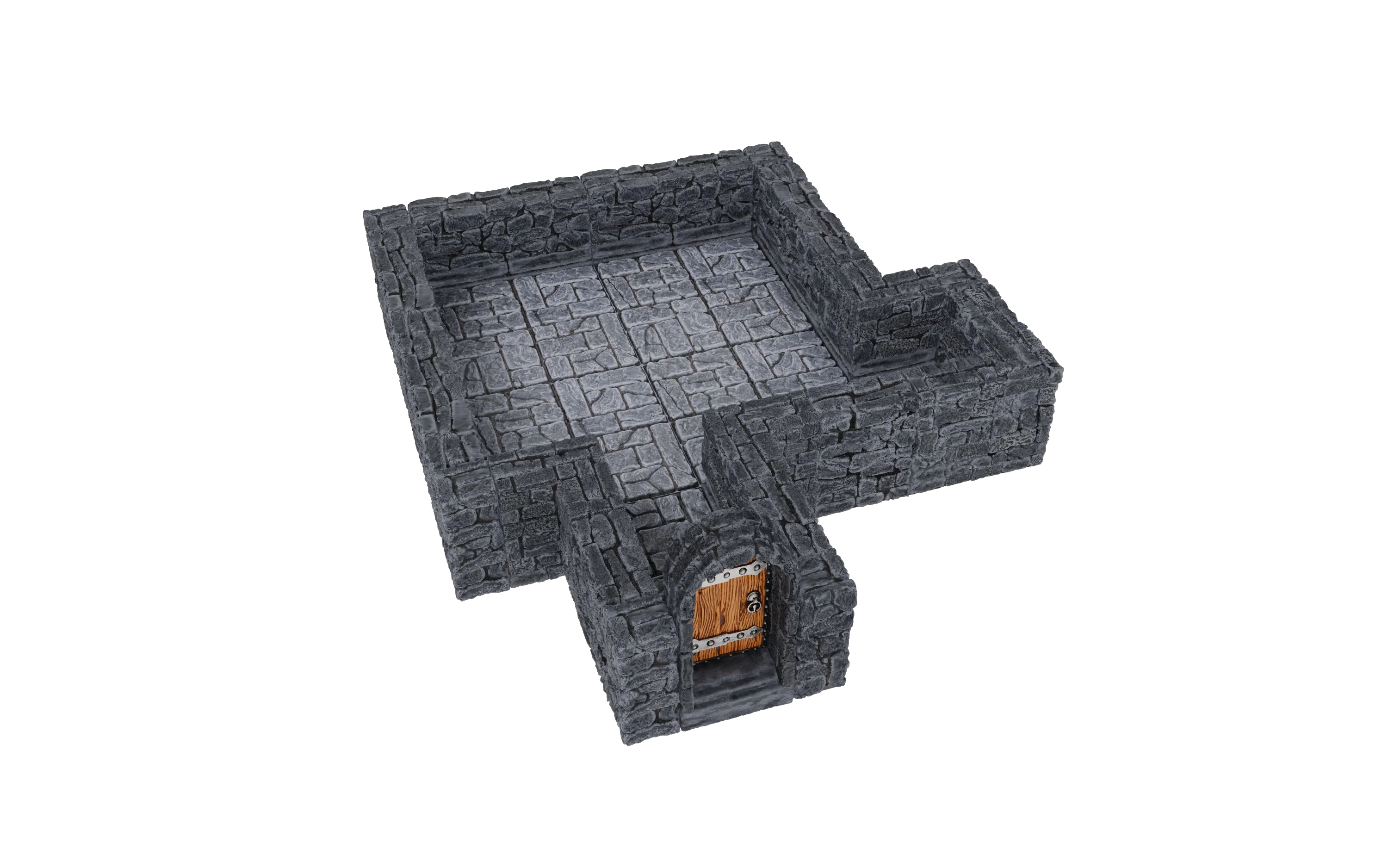 WarLock Tiles: Expansion Pack - 1 in. Dungeon Straight Walls - Image 7