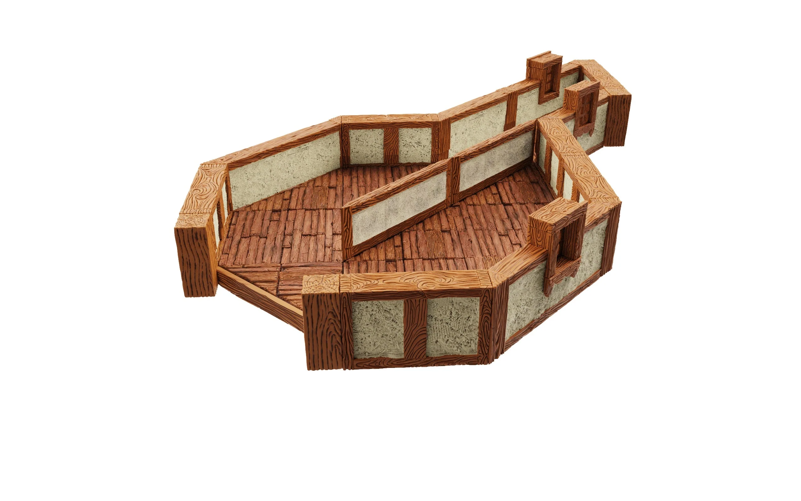 WarLock Tiles: Expansion - Town & Village III - Angles - Image 3
