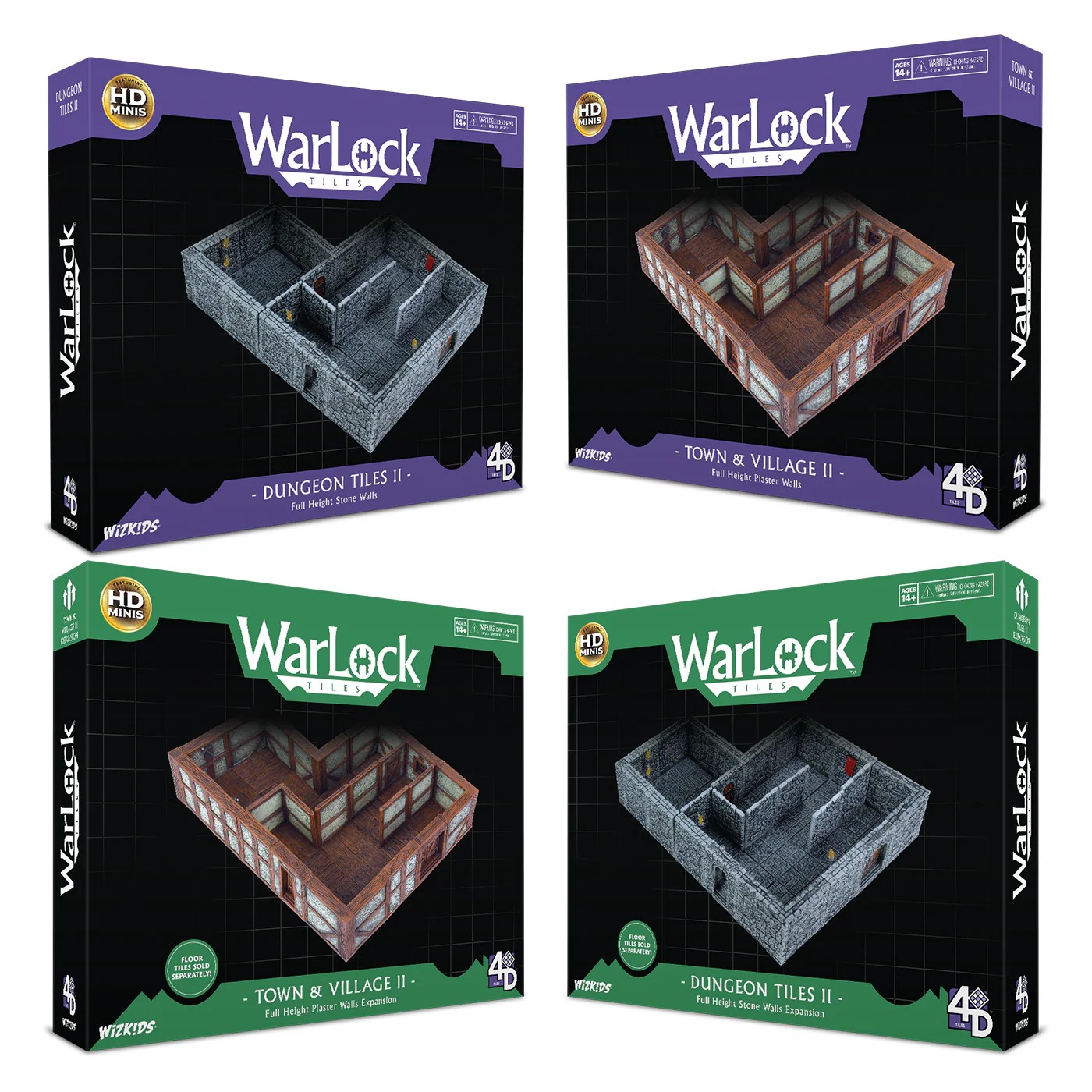 WarLock Tiles - Walls Bundle - Image 2