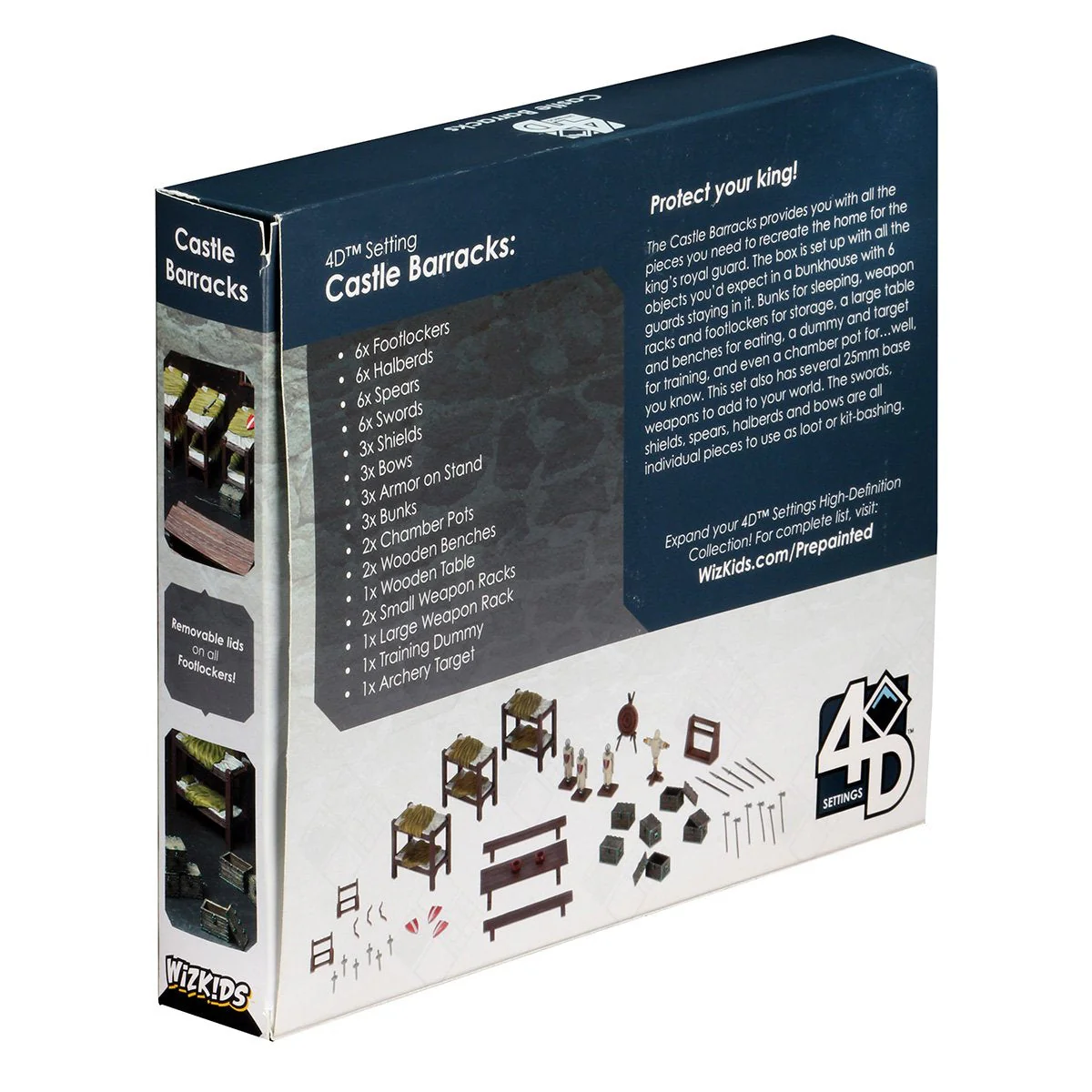 WizKids 4D Settings: Castle Barracks - Image 6