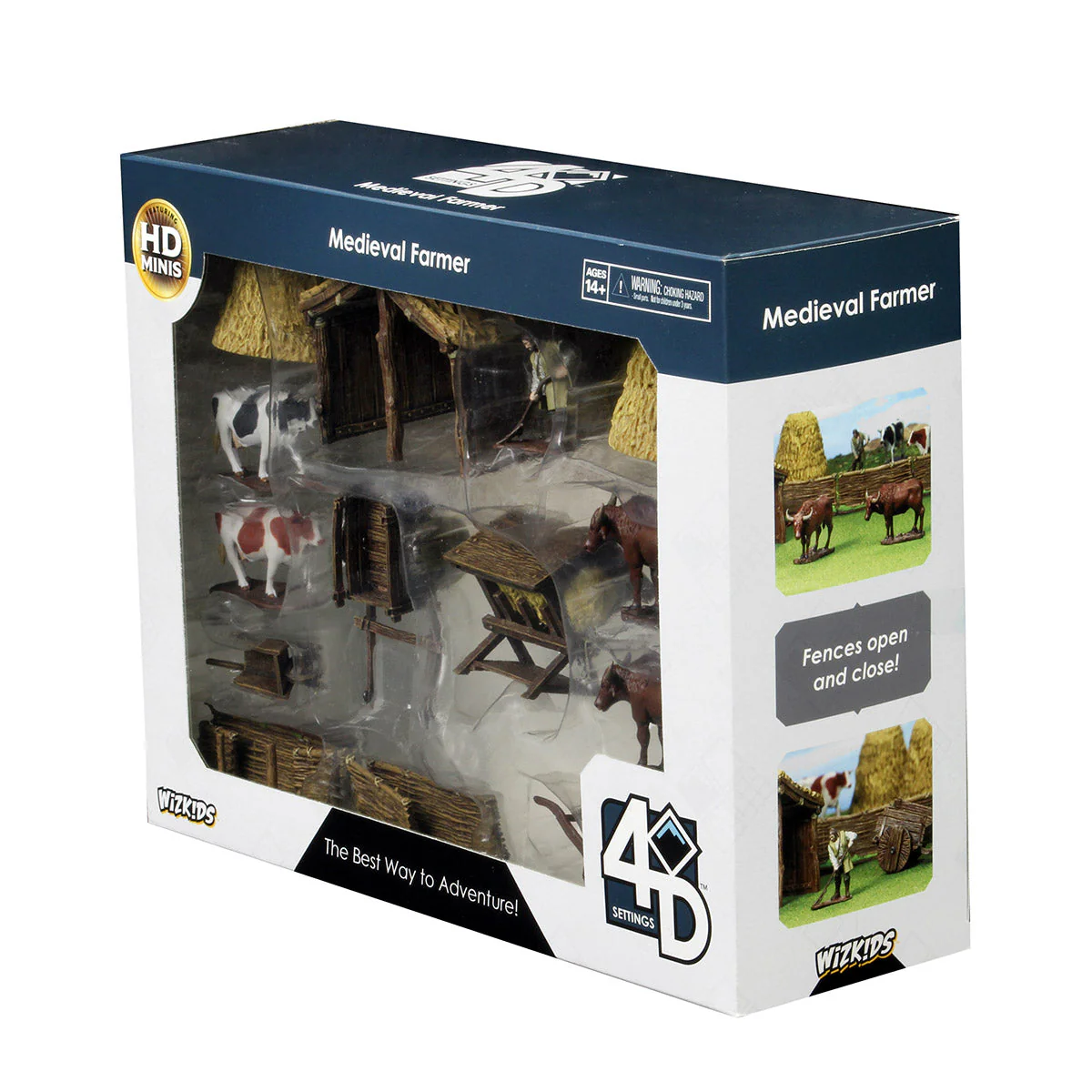 WizKids 4D Settings: Medieval Farmer - Image 5