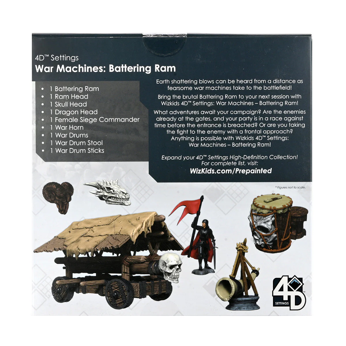 WizKids 4D Settings: War Machines: Battering Ram - Image 8
