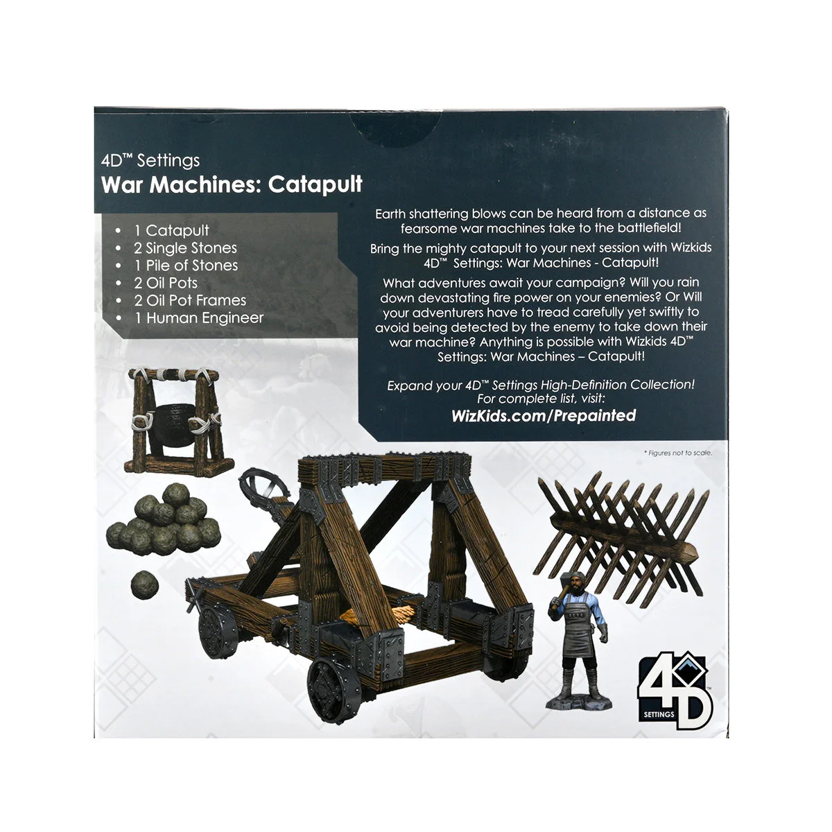 WizKids 4D War Machines: Catapult - Image 2