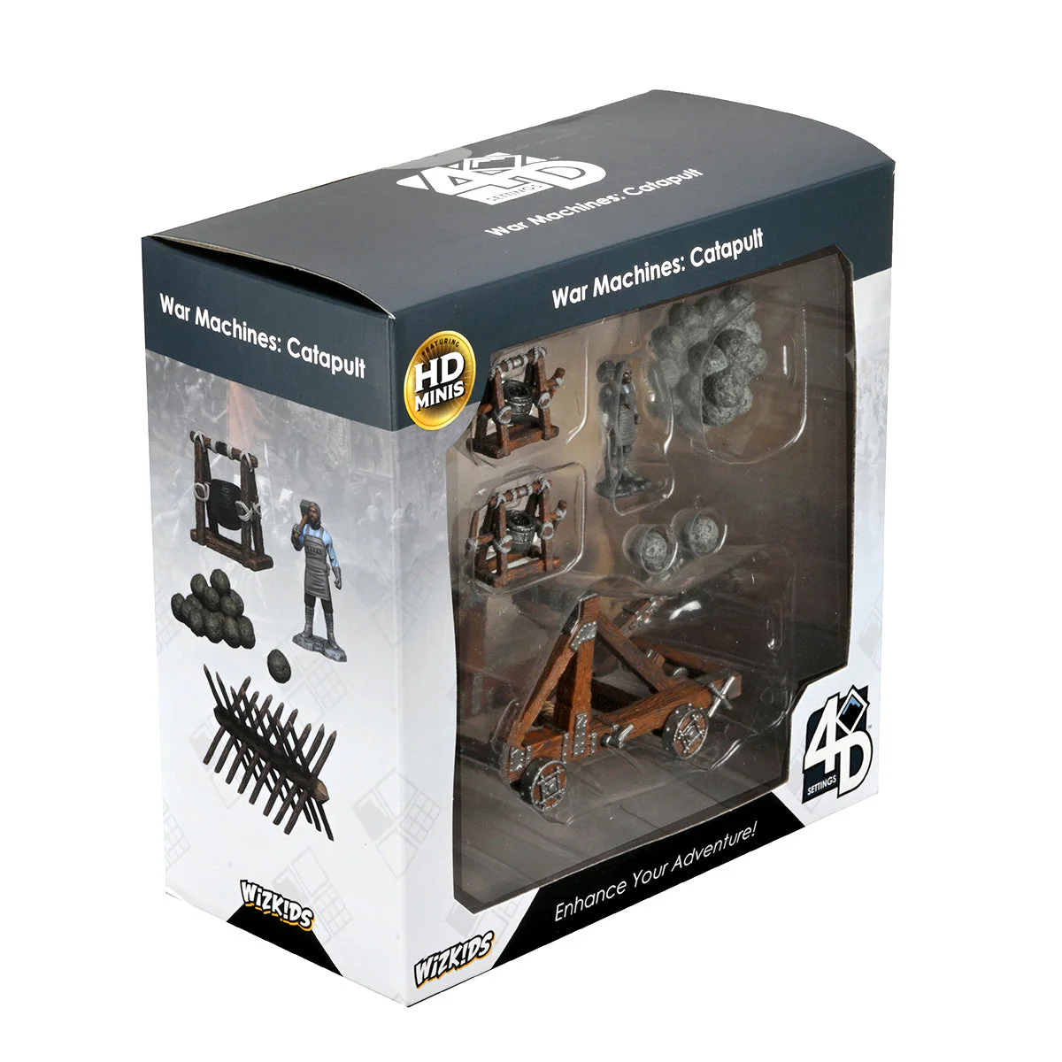 WizKids 4D War Machines: Catapult - Image 3