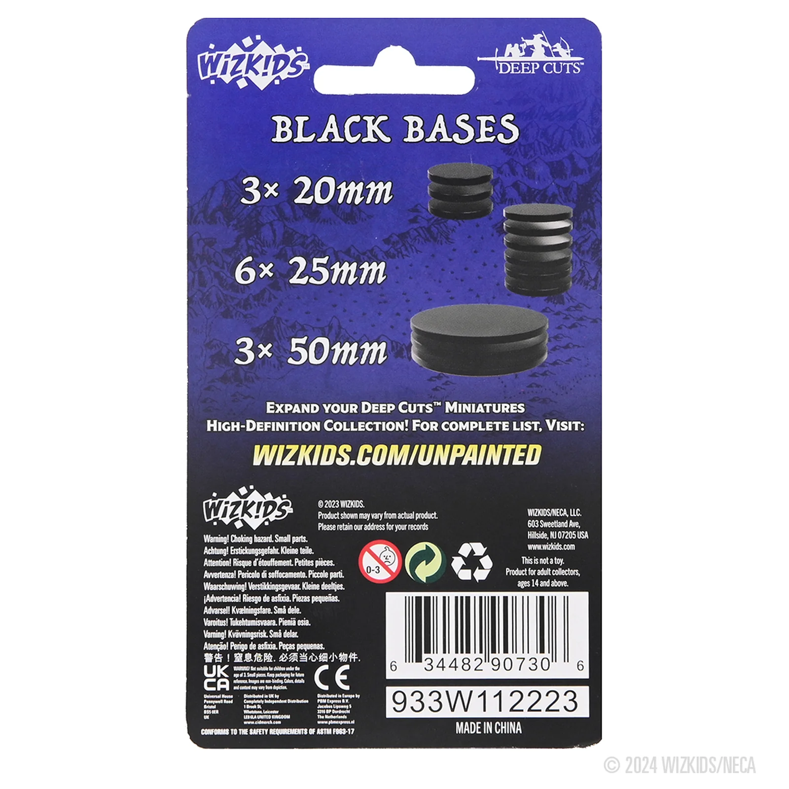 WizKids Deep Cuts: Black Bases - Image 2