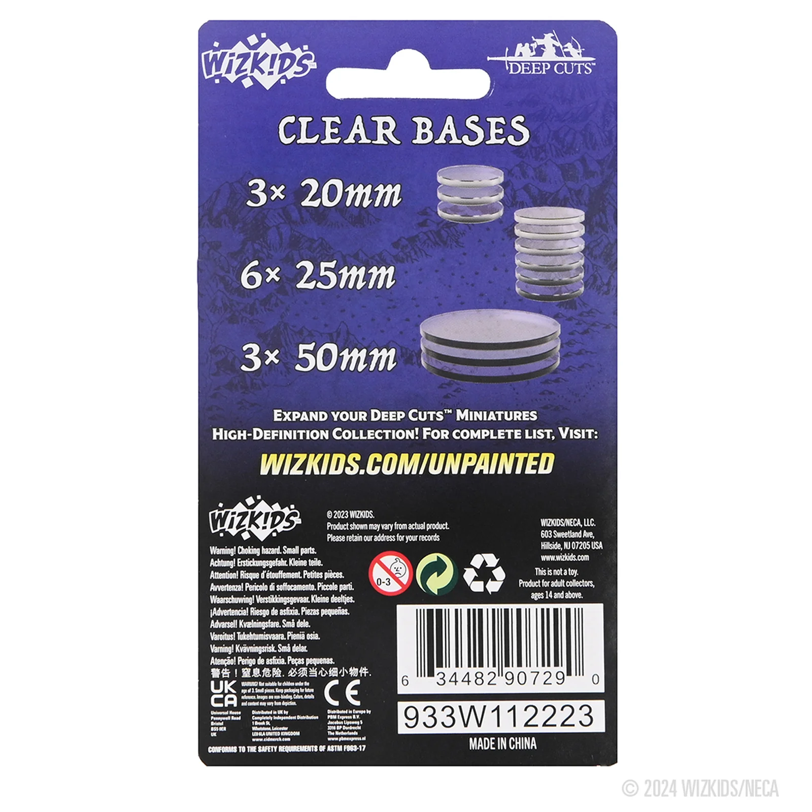 WizKids Deep Cuts: Clear Bases - Image 2
