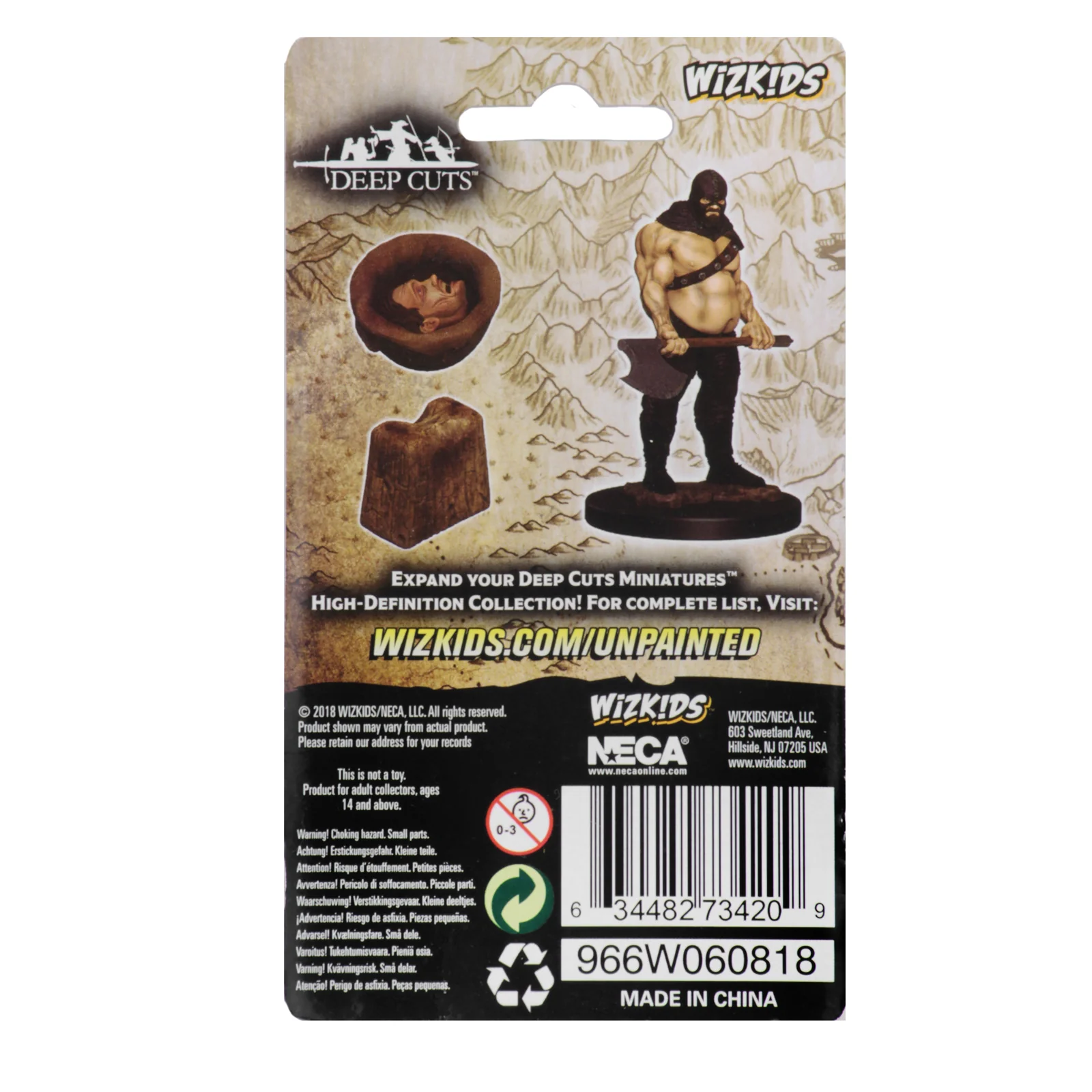 WizKids Deep Cuts  Miniatures: Executioner & Chopping Block - Image 2
