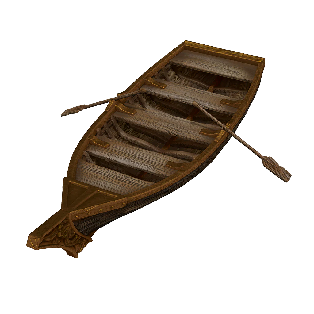 WizKids Deep Cuts: Rowboat & Oars - Image 2