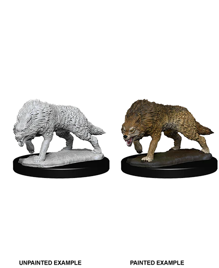 WizKids Deep Cuts Miniatures - Timber Wolves