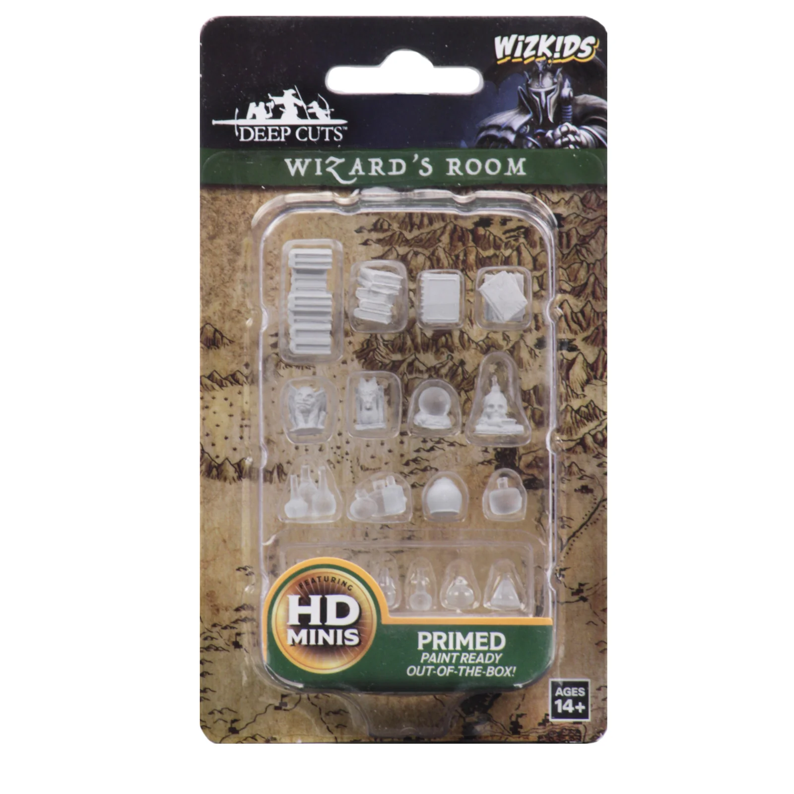 WizKids Deep Cuts Unpainted Miniatures: Wizards Room