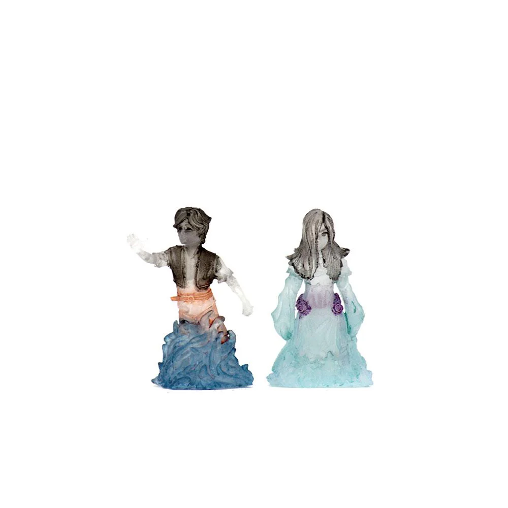 WizKids Wardlings Painted RPG Figures: Ghost (Female) & Ghost (Male) - Image 3