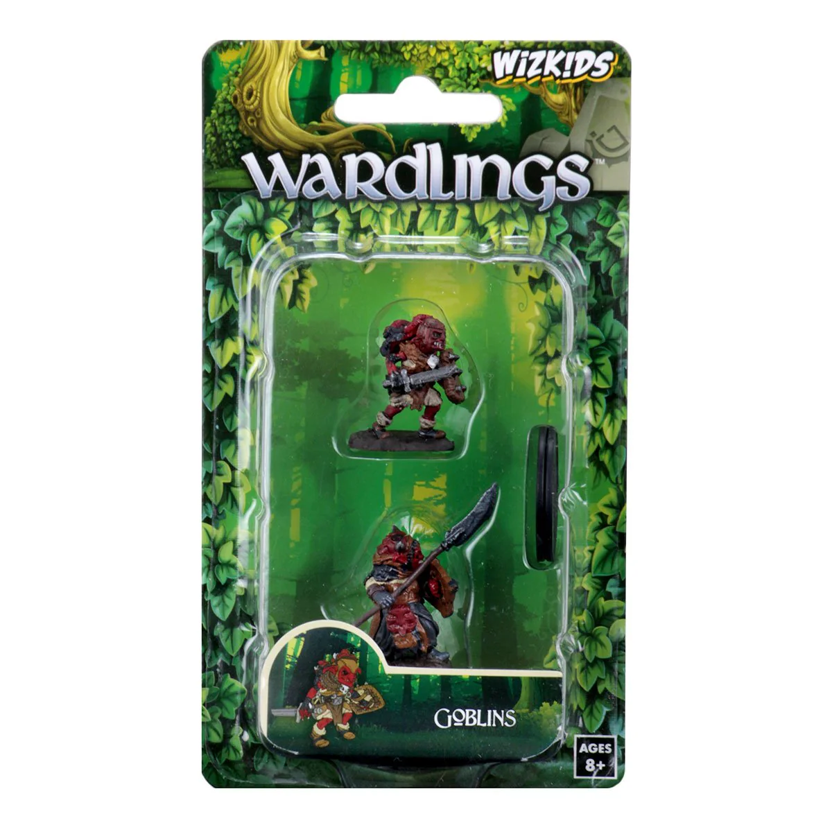 Wizkids Wardlings Painted Miniatures: Goblin (Male) & Goblin (Female)
