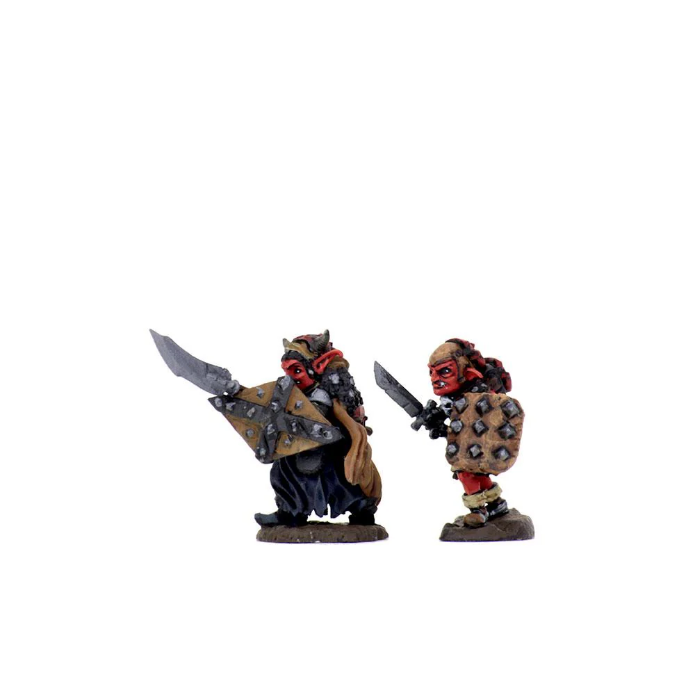 Wizkids Wardlings Painted Miniatures: Goblin (Male) & Goblin (Female) - Image 4