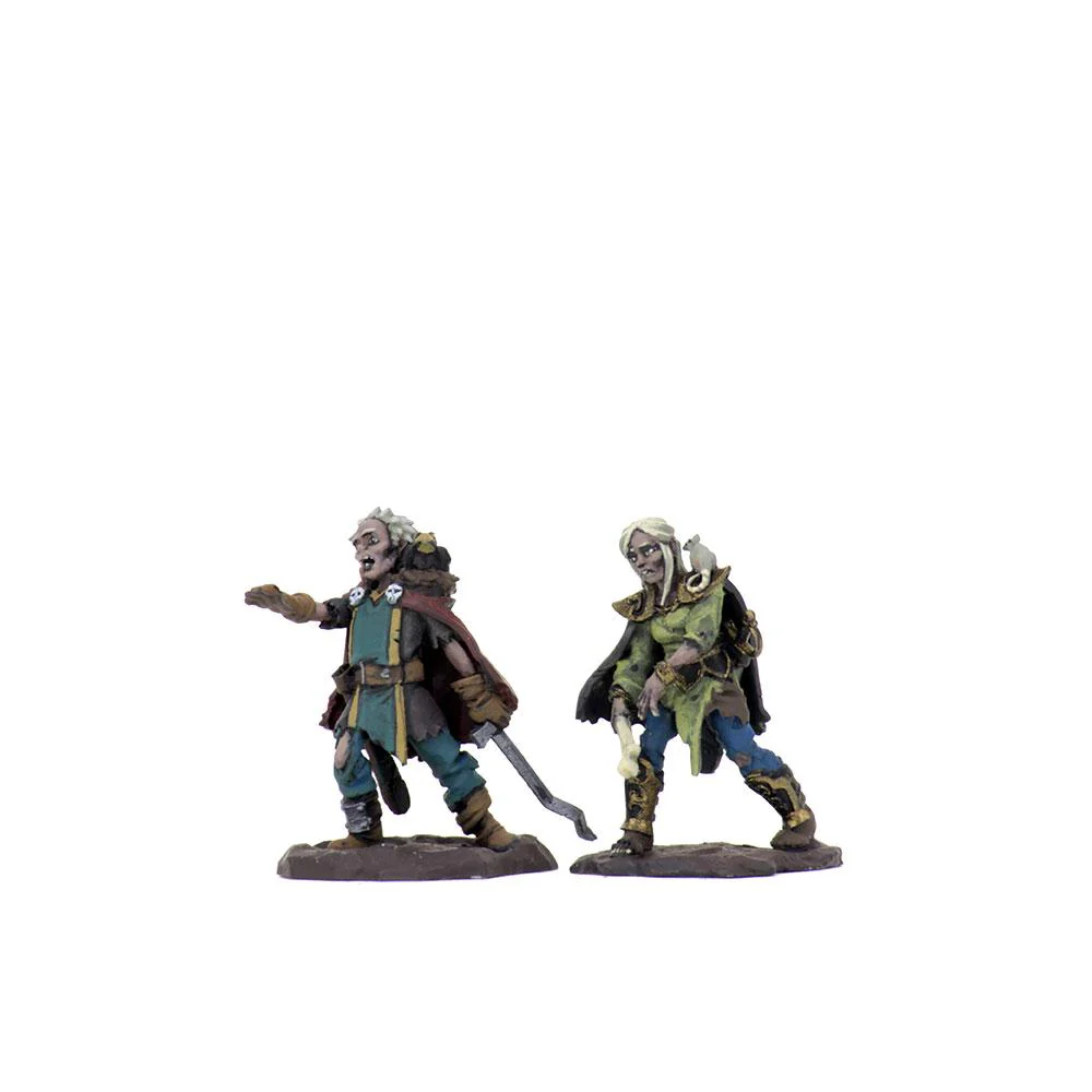 WizKids Wardlings Painted RPG Figures: Zombie (Male) & Zombie (Female) - Image 4