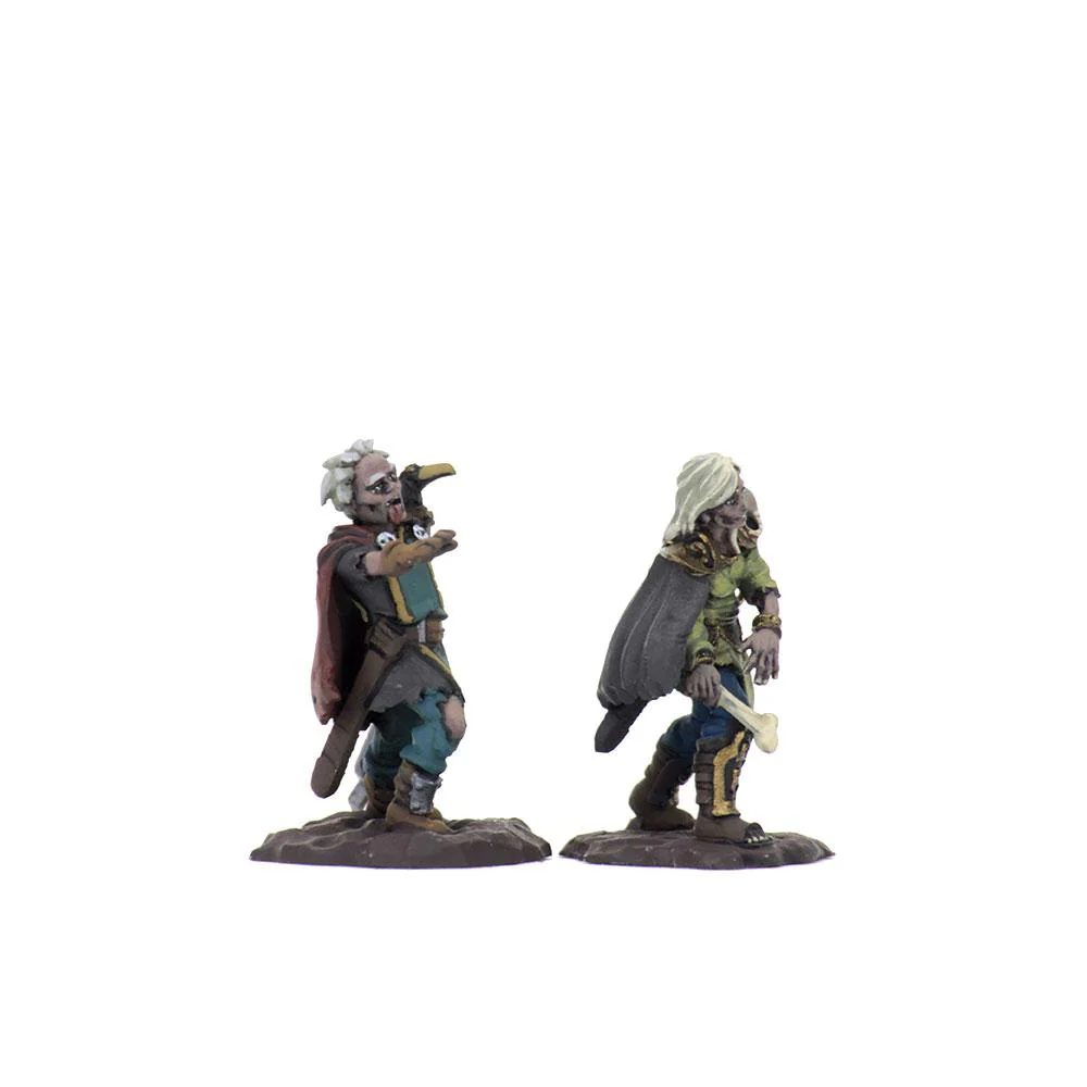 WizKids Wardlings Painted RPG Figures: Zombie (Male) & Zombie (Female) - Image 6