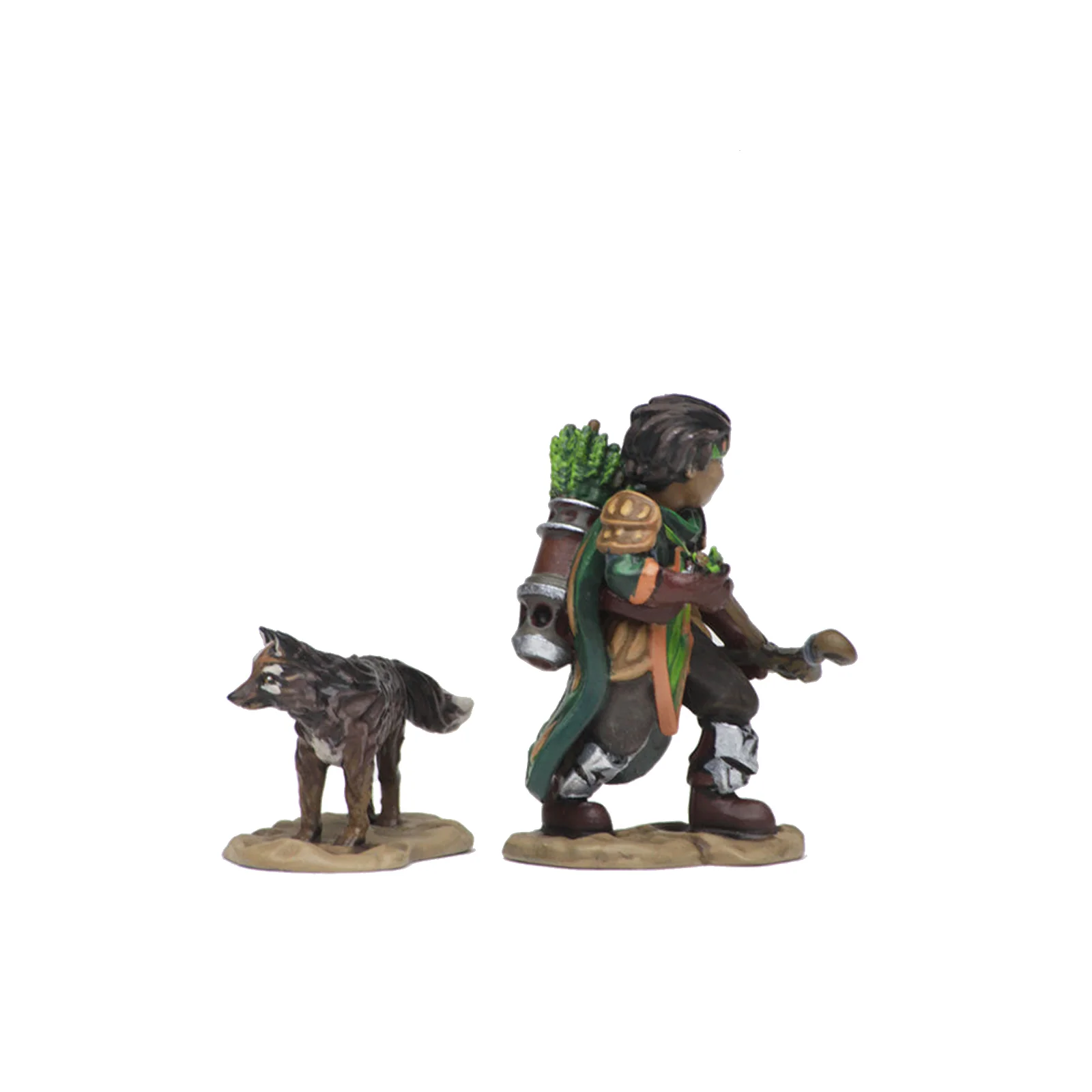 WizKids Wardlings RPG Figures: Boy Ranger & Wolf - Image 6