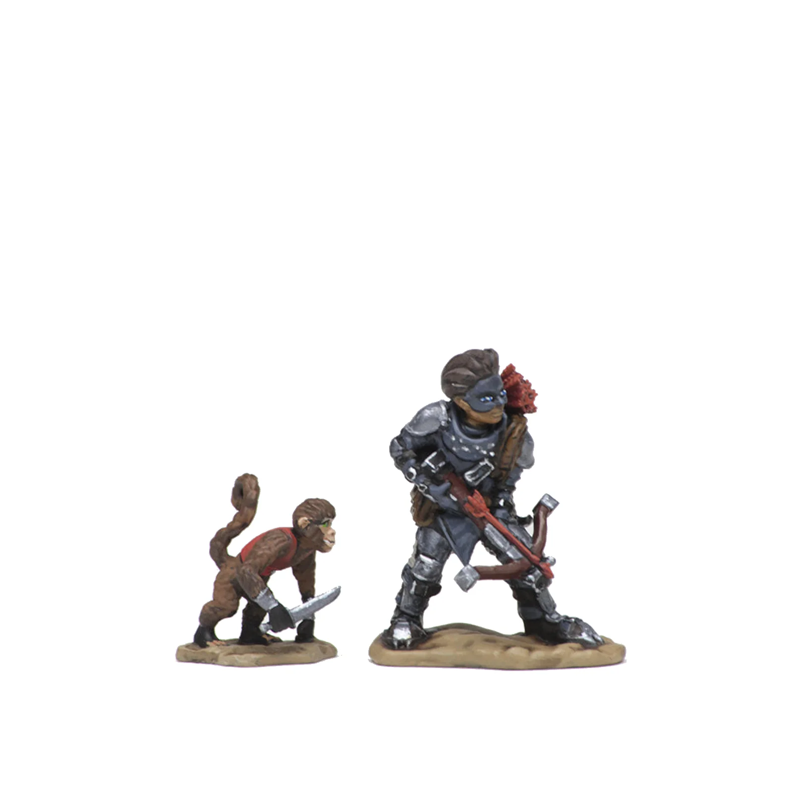 WizKids Wardlings RPG Figures: Boy Rogue & Monkey - Image 3