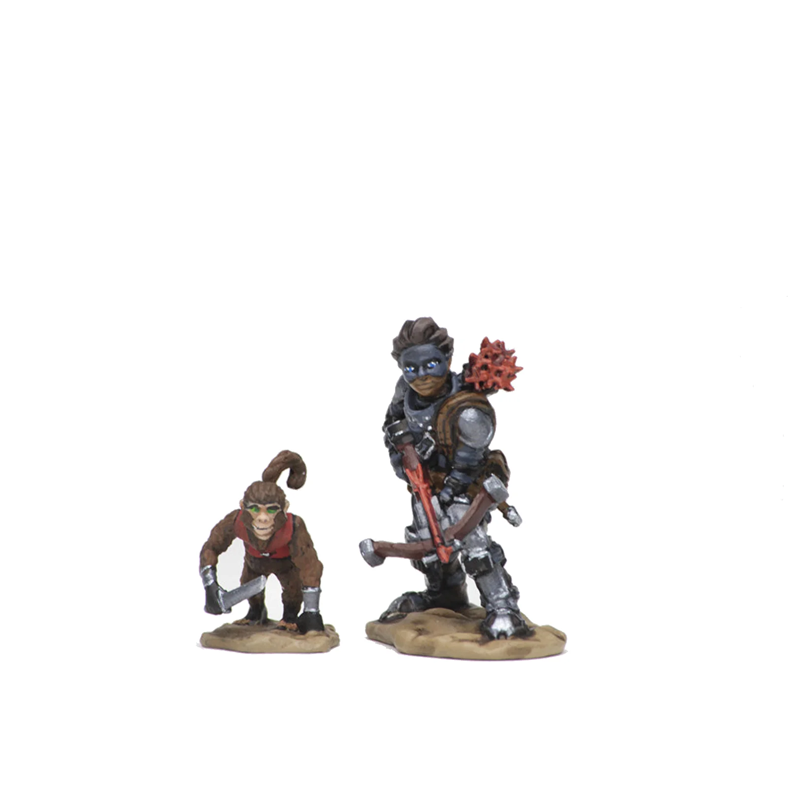 WizKids Wardlings RPG Figures: Boy Rogue & Monkey - Image 4