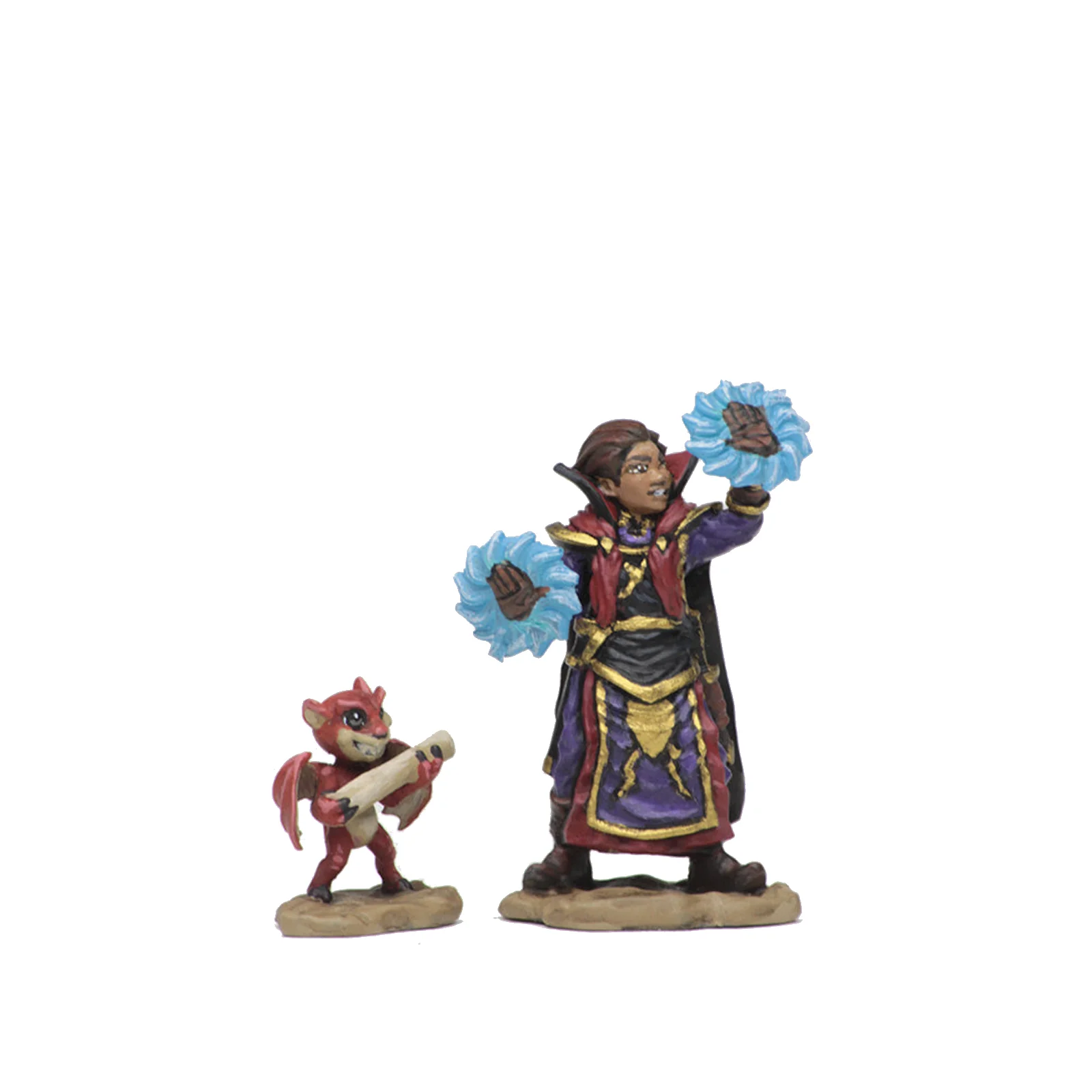WizKids Wardlings RPG Figures: Boy Wizard & Imp - Image 3