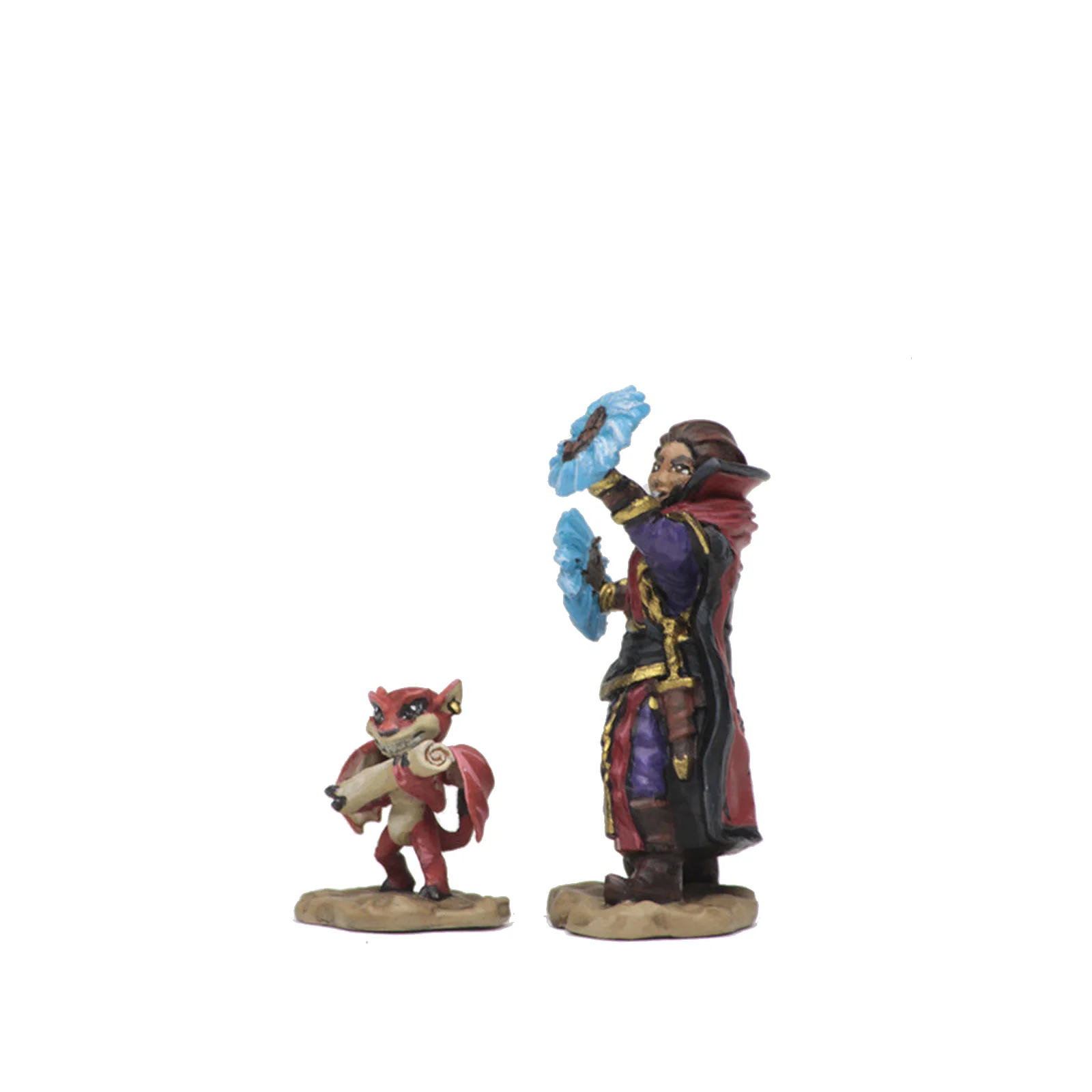 WizKids Wardlings RPG Figures: Boy Wizard & Imp - Image 4